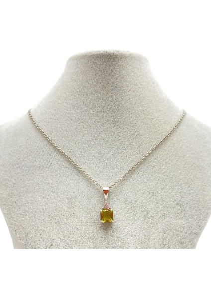 Özel Kesim Zirkon ve Sultanit Taşlı Gümüş Takı Seti, Şans ve Anneler Günü Hediyesi modelleri