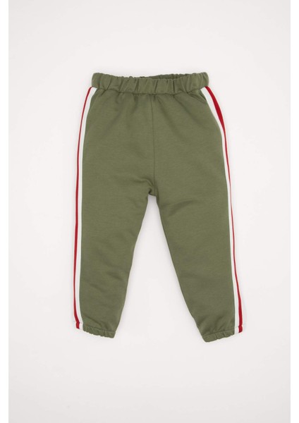 Erkek Bebek 2'li Takım Baskılı Sweatshirt Eşofman Altı D6254A5NS