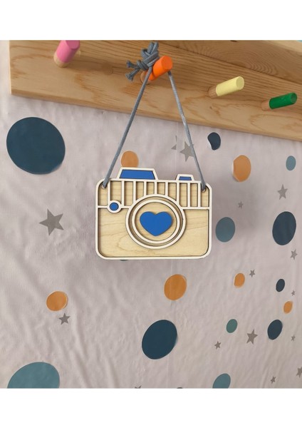 Ahşap Oyuncak Kamera Oda Dekoru Bebek Hediyelik Fotoğraf Makinası modelleri