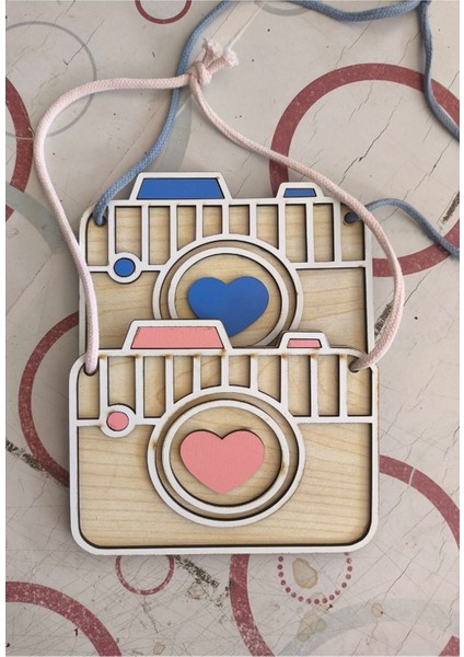 Ahşap Oyuncak Kamera Oda Dekoru Bebek Hediyelik Fotoğraf Makinası fırsatları