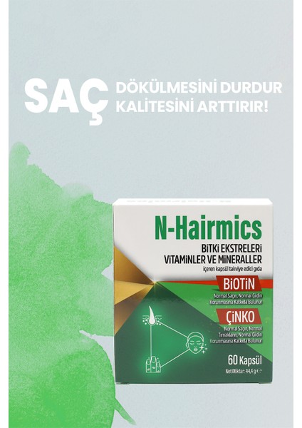 N-Hairmics 60 Kapsül
