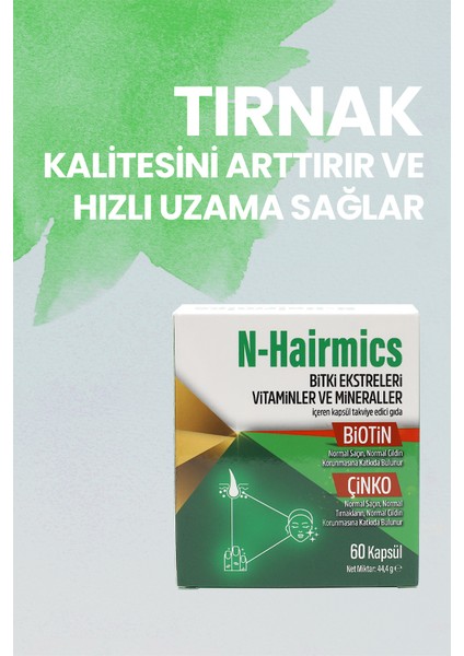 N-Hairmics 60 Kapsül fiyatları