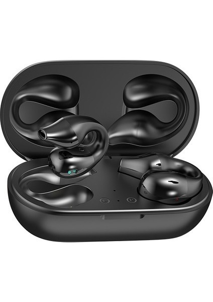 Cep Telefonu Kablosuz Bluetooth Kulaklık Asılı Kulak Klipsi Tipi Kemik Iletimi Kulağa Girmez V (Yurt Dışından)