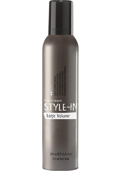 Ice Cream Style-In Logic Volume Volumizing Ecologic Lacquer 320 ml