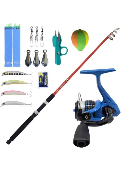 Çocuk Olta Seti Power Line Rhine Olta Kamışı&okuma X-Otic XT-20EB 1bb Olta Makinesi