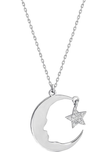 925 ayar gümüş şık Atatürk silüeti kolye, zarif ve hediye seçenekleriyle mükemmel seçim