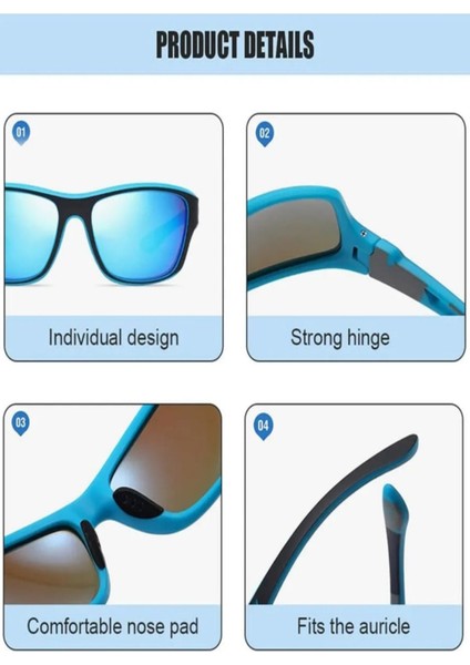 G4 Polarize Sürüş Spor Aktivite Güneş Gözlüğü