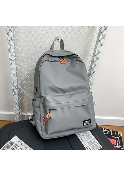 Kore Tarzı Sırt Çantası Erkekler ve Kadınlar Için 2024 Yeni Lise Öğrencisi Okul Çantası Iş Rahat Bilgisayar Çantası Sırt Çantası Açık Çanta (Yurt Dışından)