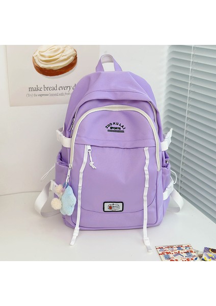 Günlük Okul Çantaları, Gösterişli Sırt Çantaları, Basit Sırt Çantaları, Ortaokul Öğrencileri ve Lise Öğrencileri Için Geniş Kapasiteli Sırt Çantaları (Yurt Dışından)