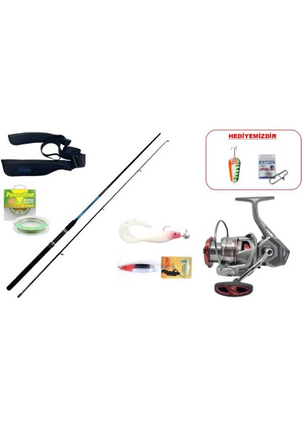 G-Power Spin 270 cm 7-35 gr & Okuma METOLIUS-4000A Spin Seti
