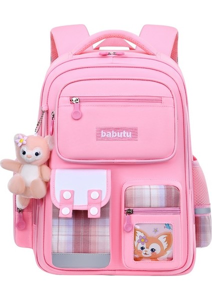 Ilkokul Öğrencilerinin Okul Çantaları, Kızların Birinci, Ikinci, Üçüncü ve Altıncı Sınıflar Için Dekompresyon Omurga Koruması Büyük Kapasiteli Kız Sırt Çantaları (Yurt Dışından)