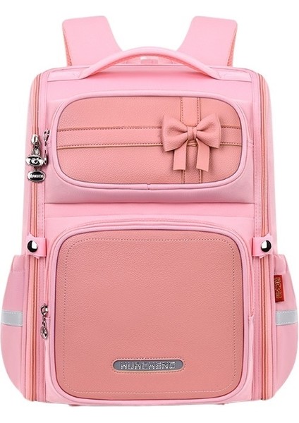 1-6. Sınıf Kızlar Için Kız Okul Çantaları, Hafif Çocuk Omurga Koruyucusu, Büyük Kapasiteli, Nefes Alabilir ve Yük Azaltıcı (Yurt Dışından)
