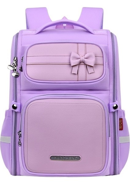 1-6. Sınıf Kızlar Için Kız Okul Çantaları, Hafif Çocuk Omurga Koruyucusu, Büyük Kapasiteli, Nefes Alabilir ve Yük Azaltıcı (Yurt Dışından)