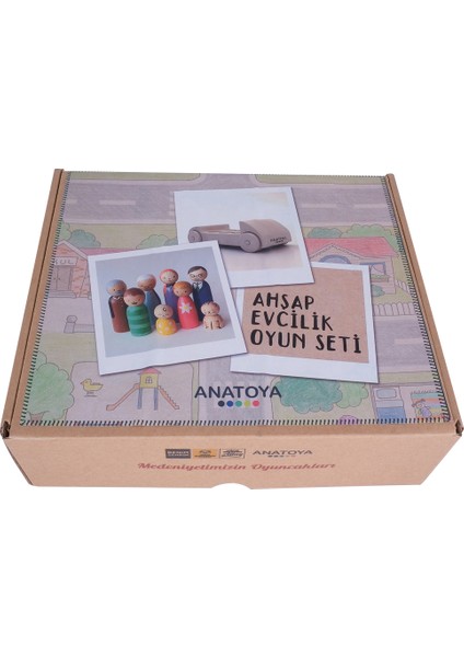 Ahşap Evcilik Seti - Anatoya