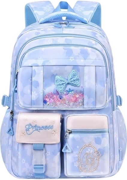 Ilkokul Öğrencileri Için Yeni Okul Çantası, 1-3-6. Sınıf Kızlar Için, Hafif Omuz Pedleri, Tatlı Kızlara Özgü Büyük Kapasiteli Sırt Çantası (Yurt Dışından)