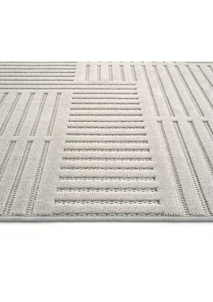 Oliver 9203 Gri Yolluk Modern Salon Halısı Antre Hol Koridor Halısı Dokuma Makine Halısı
