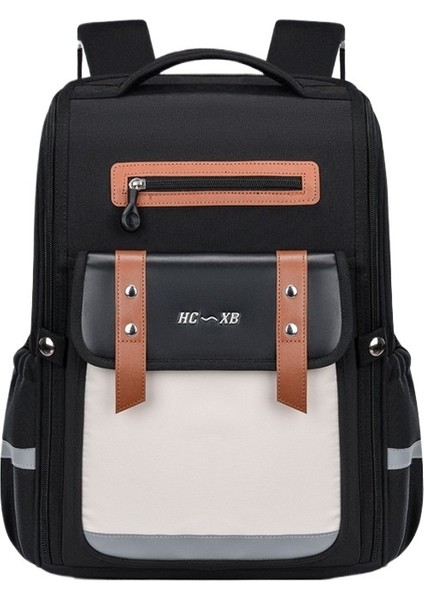 1-6. Sınıflardaki Kız ve Erkek Ilkokul Öğrencilerinin Ingiliz Tarzı Okul Çantaları (Yurt Dışından)