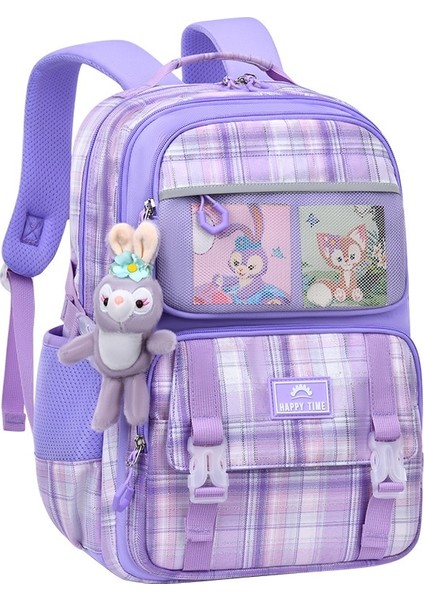 Ilkokul Kız Okul Çantası 1-3-6 Sınıf Çocuk Sırt Çantası Karikatür Sevimli Öğrenci Okul Çantası (Yurt Dışından)