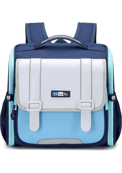 Okul Çantası Ilkokul Kız Yatay Versiyon Birinci, Ikinci, Üçüncü Ila Altıncı Sınıf Çocuk Sırt Çantası Yükü Azaltmak ve Omurgayı Korumak Için, Çift Omuz Askıları Süper Hafif (Yurt Dışından)