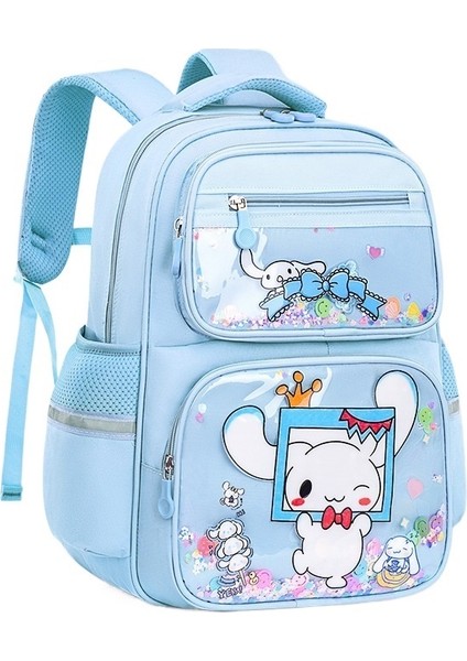 Çocuk Okul Çantaları, Ilkokul Kız Çocukları, 1-3-6. Sınıf Kız Çocukları Için Sırt Çantaları, Kuromi Internet Ünlülerinin Yük Azaltıcı Omurga Koruyucu Sırt Çantası (Yurt Dışından)
