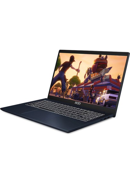 Msi Modern 15 Intel Core I7-1255U 16GB 4tb Intel Iris Xᵉ 15.6" IPS Fhd Freedos Taşınabilir Bilgisayar MS814XTRF03 + Zetta Çanta