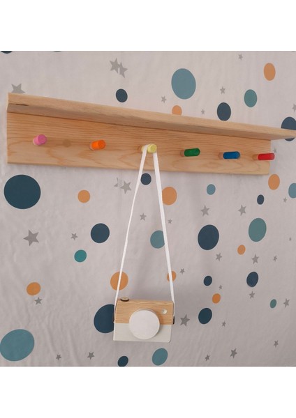 Ahşap Fotoğraf Makinesi - Oyuncak