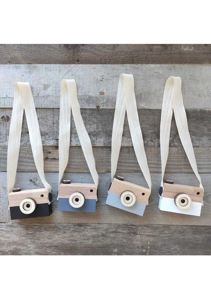 Ahşap Oyuncak Waldorf Fotoğraf Makinesi Eğitici Bebek Kamera Montessori 1 Adet fiyatları