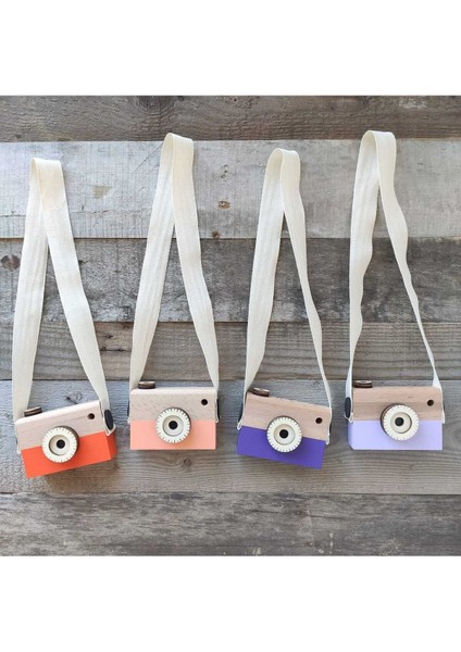Ahşap Oyuncak Waldorf Fotoğraf Makinesi Eğitici Bebek Kamera Montessori 1 Adet fiyatları
