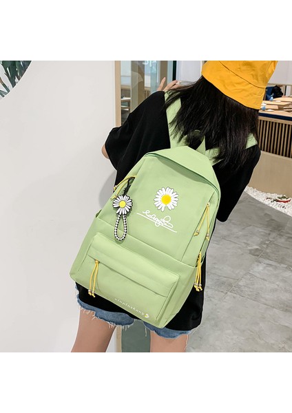 Baskılı Büyük Kapasiteli Dört Parçalı Sırt Çantası Seti (Yurt Dışından) fiyatları