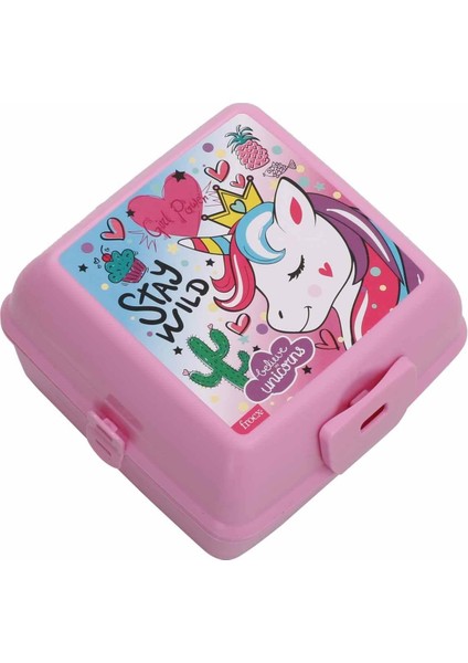 Stay Wild Unicorn Beslenme Kabı - Unicorn Yemek Kabı, Unicorn Beslenme Kutusu