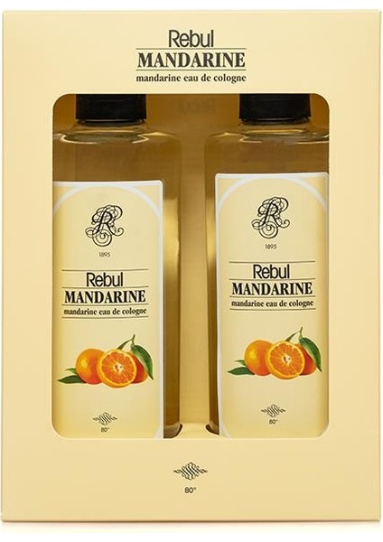 Mandarine Edc Kolonya 250 ml 2'li Set