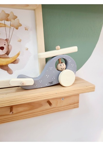 Ahşap Oyuncak Helikopter Tekerlekli Oyuncak Ahşap Dekoratif Ahşap Oyuncak fiyatları