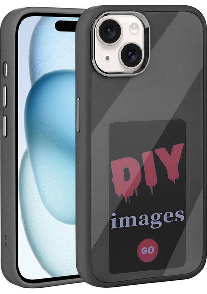 iPhone 15 Kılıf Ekranı Yansıtanakıllı Nfc Kapak