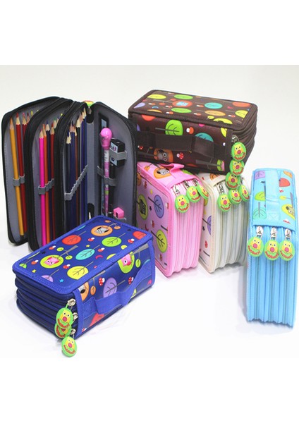 Kalem Kutusu Okul Malzemeleri Estuches Malzeme Escolar Piornik Trousse Scolaire Stylo 72 52 32 Delik Sevimli Kalem Kutusu Kalem Kutusu (Yurt Dışından)