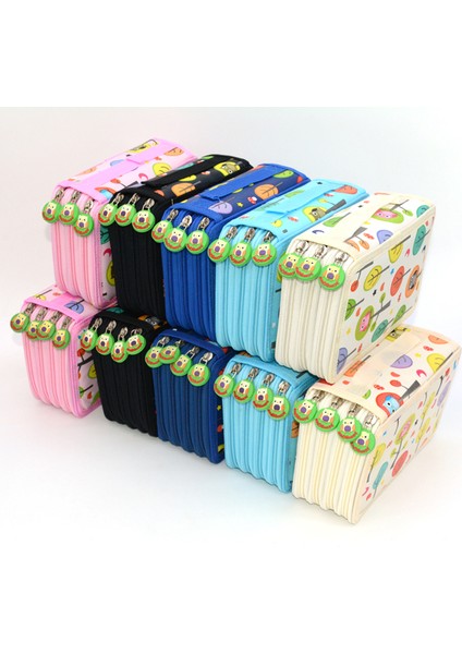 Kalem Kutusu Okul Malzemeleri Estuches Malzeme Escolar Piornik Trousse Scolaire Stylo 72 52 32 Delik Sevimli Kalem Kutusu Kalem Kutusu (Yurt Dışından)
