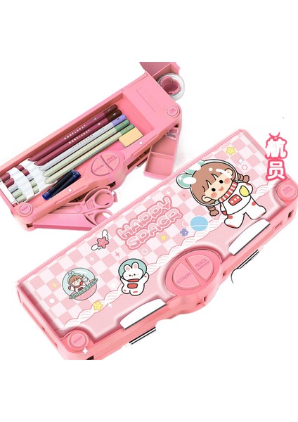 Kalem Kutusu Kutusu Unicorn Kalem Kutusu Kodu Lapicera 2023 Estuche Escolar Kawaii Kız Çanta Trousse Çok Fonksiyonlu Okul Malzemeleri (Yurt Dışından)