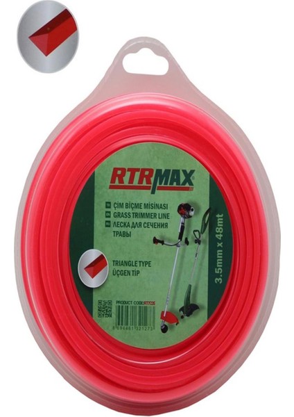 Tırpan Misinası 3.5*48MT Üçgen RTY235