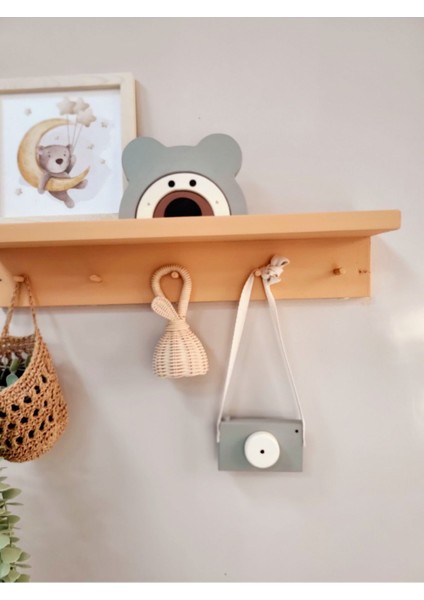 Ayıcık Waldorf Ahşap Oyuncak Dekor ve Ahşap Fotoğraf Makinası modelleri