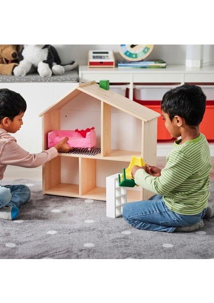 Flısat Bebek Evi Ahşap Oyuncak Ev Ikea Bebek Evi fiyatları