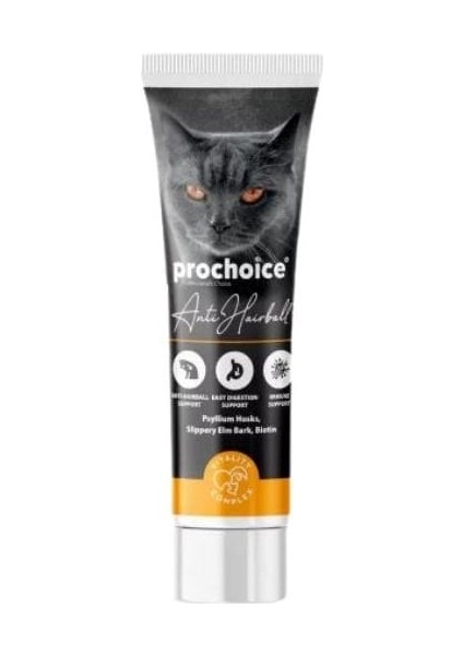 Prochoice Anti Hairball Tüy Yumağı Önleyici Kedi Malt Macunu 100 ml