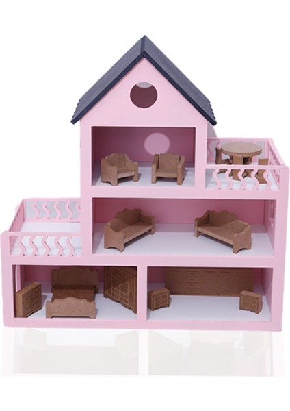 Özka Boyalı Barbie Evi (Ham Aksesuarlı) modelleri
