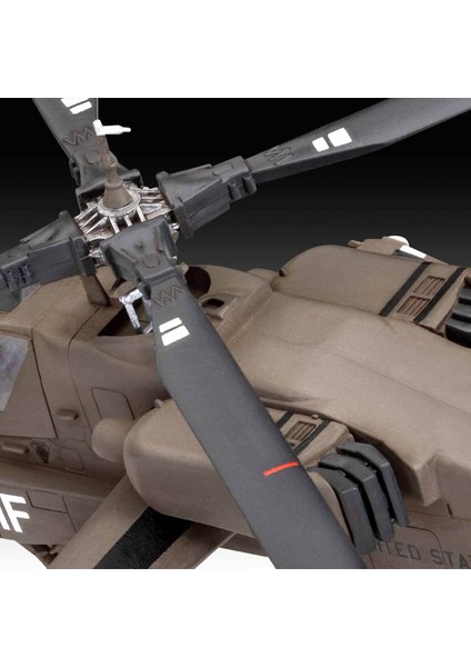 AH-64A Apache Model Kit Uçak