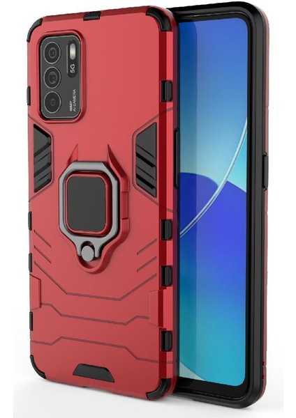 Oppo Reno6 Z Darbeye Kickstand Metal Için Halka Araba Dağı Kickstand Vaka (Yurt Dışından) modelleri