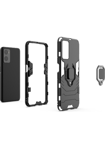 Oppo A76 4g Metal Halka Tutucu Kickstand Için Halka Araç Montaj Kickstand Vaka (Yurt Dışından) modelleri