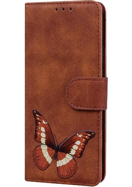 Onur X7B Kart Yuvaları Için Flip Case Kelebek Flip Folio Kapak Cüzdan Renk (Yurt Dışından)