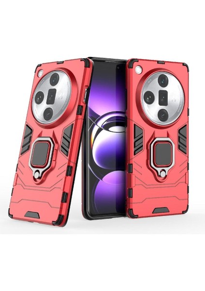 Oppo Bul X7 Ultra Darbeye Dayanıklı Askeri Için Halka Araba Dağı Kickstand Kılıf (Yurt Dışından) fiyatları