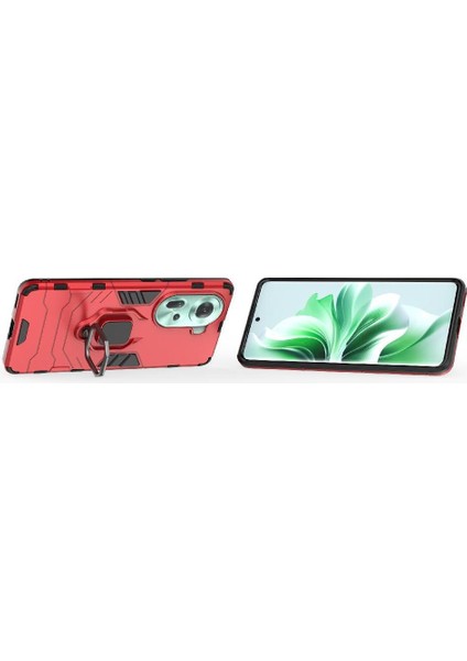 Oppo RENO11 5g Darbeye Dayanıklı Metal Halka Için Halka Araç Montaj Kickstand Durumda (Yurt Dışından) fiyatları
