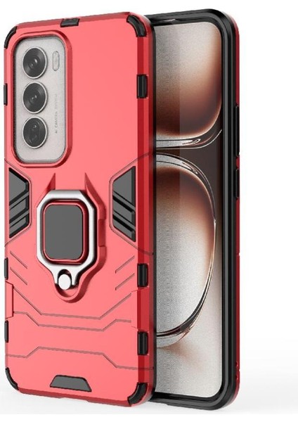 Oppo RENO12 5g Kickstand Darbeye Dayanıklı Halka Araba Dağı Kickstand Vaka (Yurt Dışından) modelleri