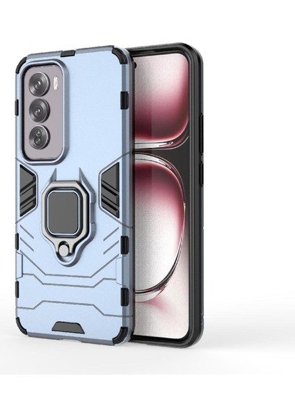 Oppo RENO12 Pro 5g Askeri Sınıf Metal Için Halka Araba Dağı Kickstand Vaka (Yurt Dışından) modelleri