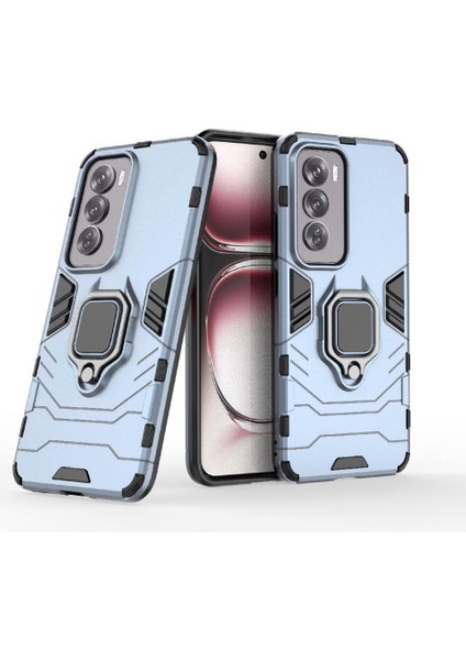 Oppo RENO12 Pro 5g Askeri Sınıf Metal Için Halka Araba Dağı Kickstand Vaka (Yurt Dışından) indirimleri